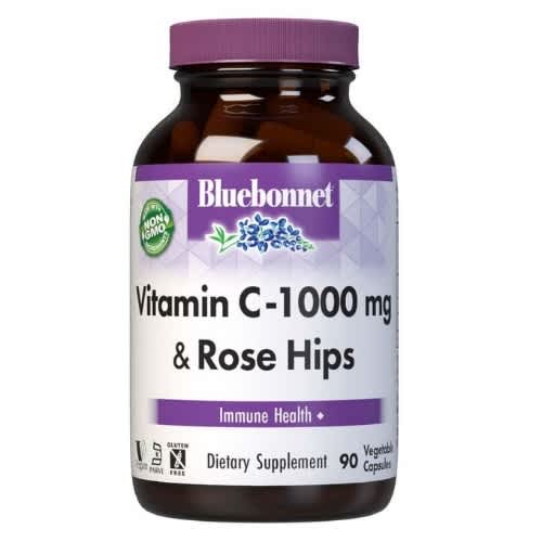 Vitamin C -1000 Mg & Rose Hips 90 Capsules