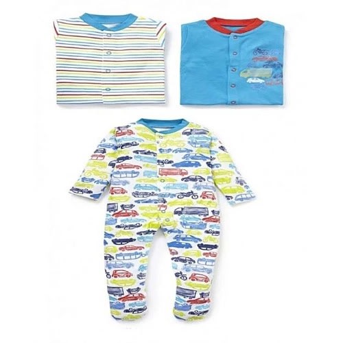3in 1 Boy's Sleep Suits