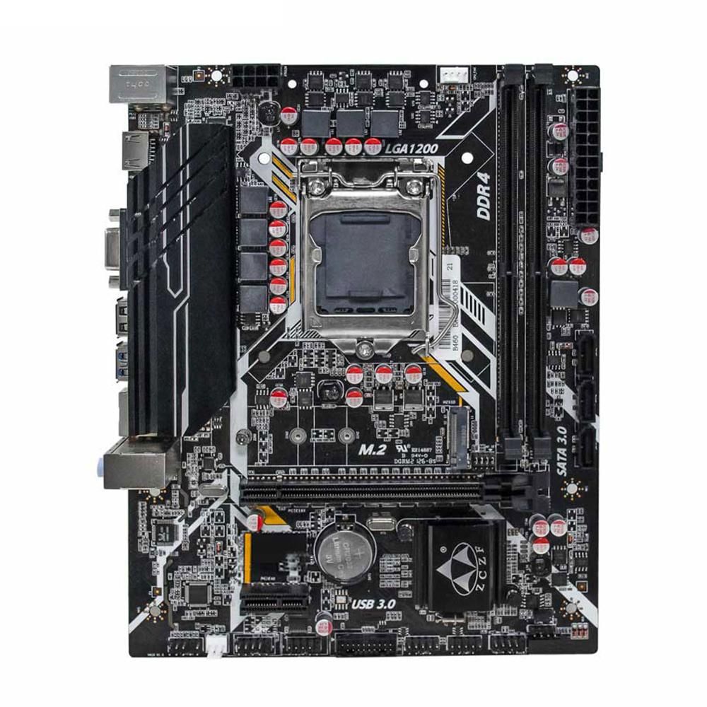 H410 Gaming Motherboard 2666MHz Frequency LGA1200(Intel 10th Gen) Compatible with Core i3/i5/i7/i9 &  Celeron/Pentium