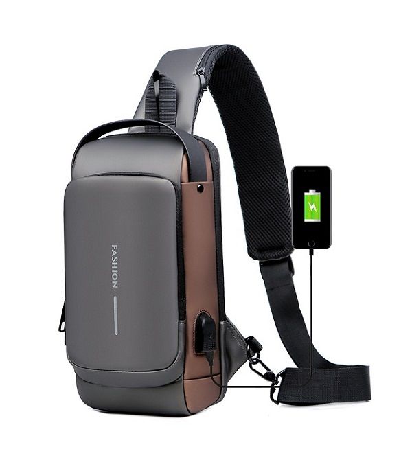 New Men's Fashion Crossbody Bags Shoulder Chest Bag