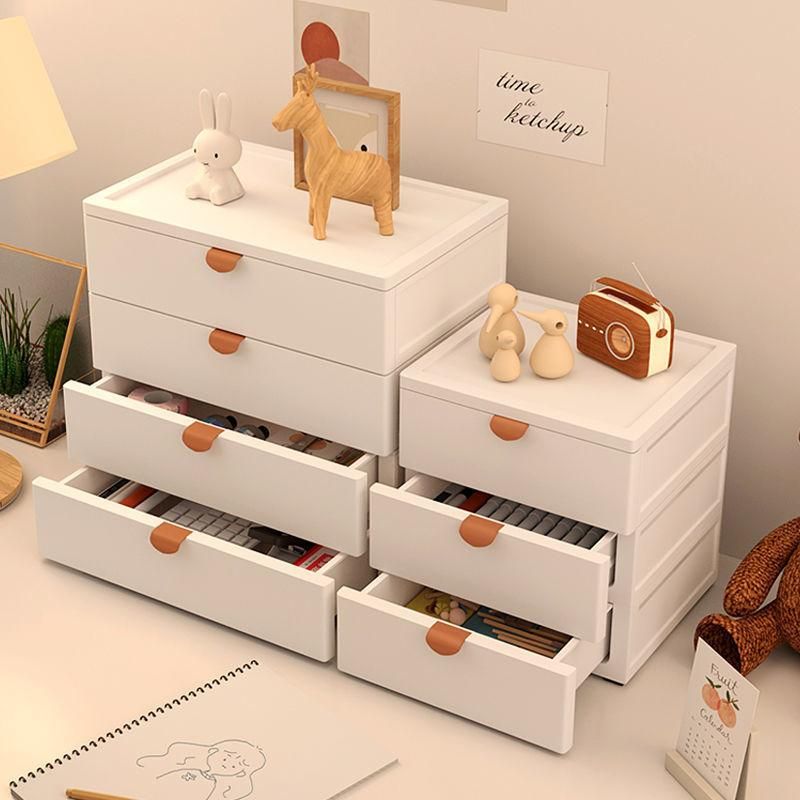 Desktop Drawer Storage Box Marker Pen Stationery Watercolor Brush Organizing Storage Gadget Office Plastic Storage Box