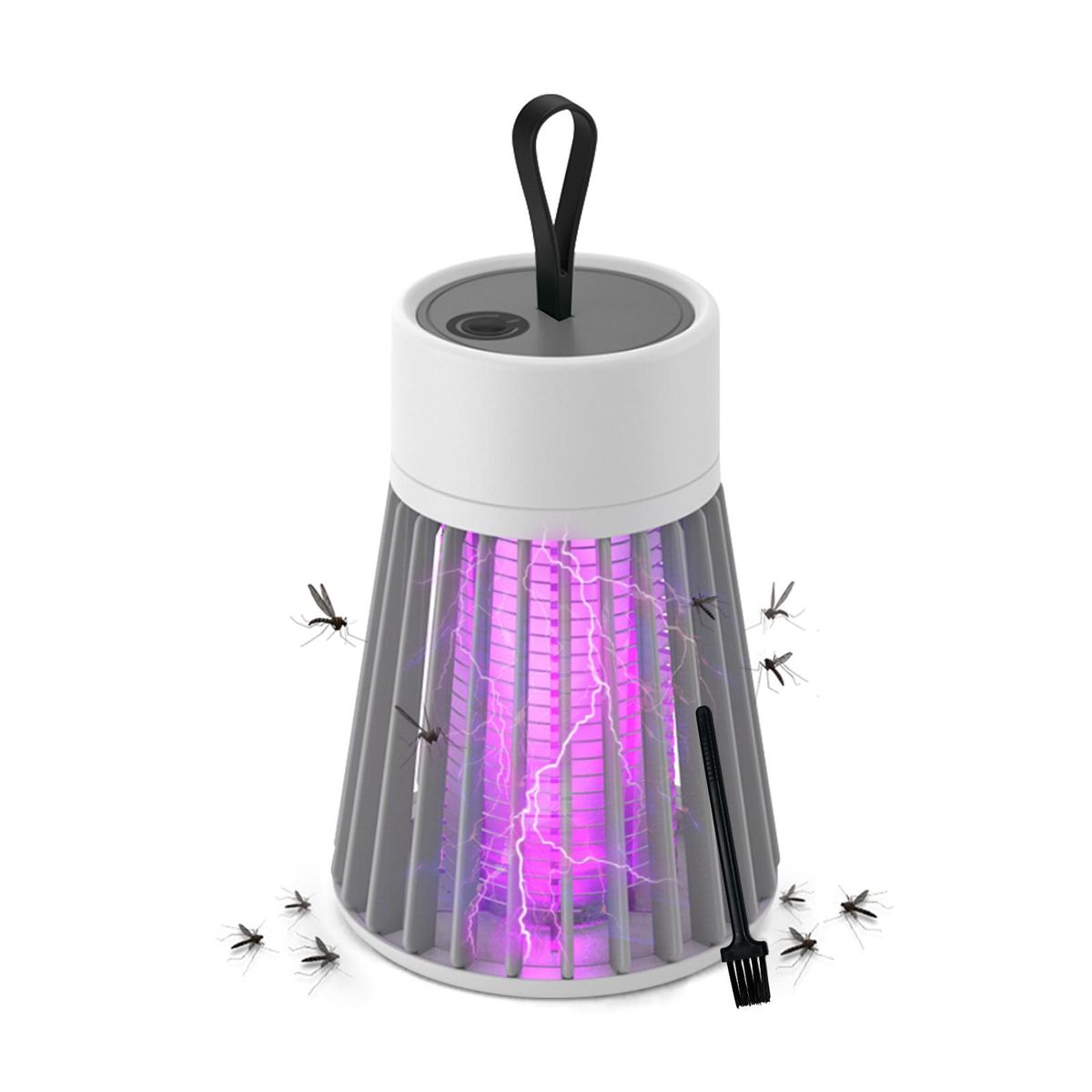 Mosquito Trap Zapper Portable Mosquito Killing Lamp Electric Mosquito Lamps Rechargeable Electronic Insect Attractant Trap for Home Office Bedroom Baby Room Camping