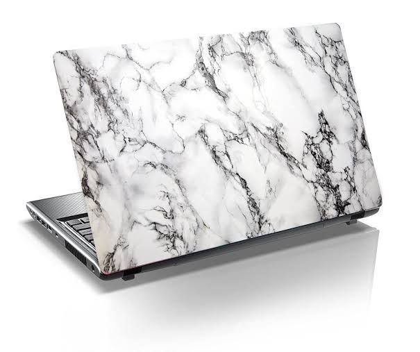 Laptop Skin Black / White (13 - 17inches Fit)