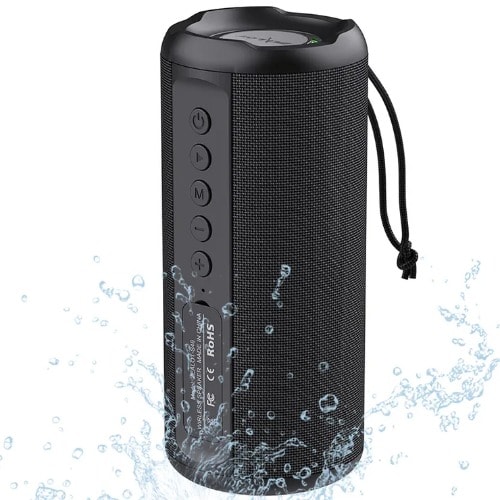S46 Wireless Bluetooth Outdoor Speaker - Ipx5 Waterproof Subwoofer - Support Aux - tf Card
