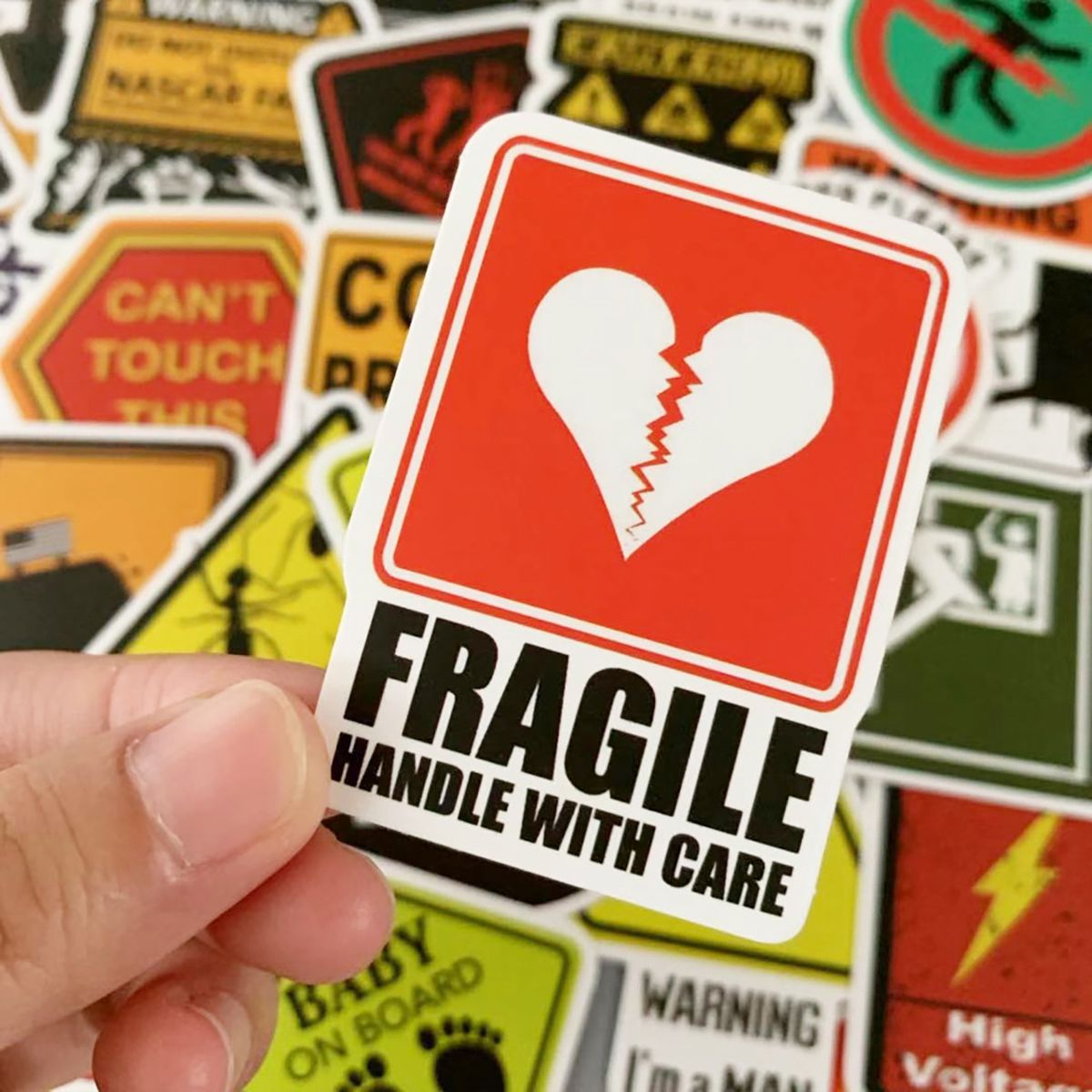 50PcsSet Graffiti Stickers Cartoon Graffiti Decals Water A