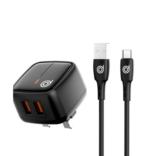 Cheetah 12W Wall Charger + Type C Cable