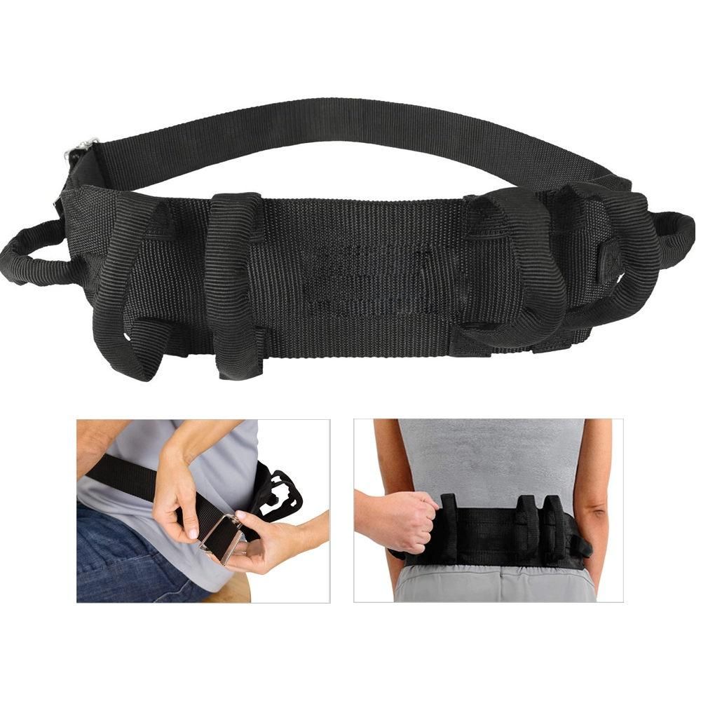 1Pcs Gait Transfer Belts With Handle, Seat Belt for Wheel Chair Patient Assist