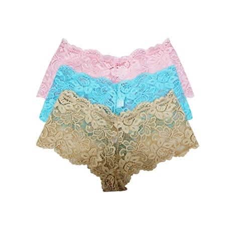 3 Pics Lace Panties