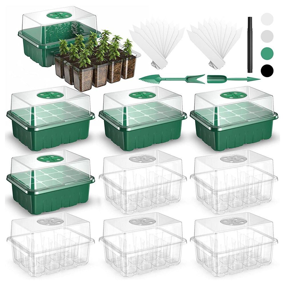 Seed Starter Tray For Greenhouse Propagator Seeds