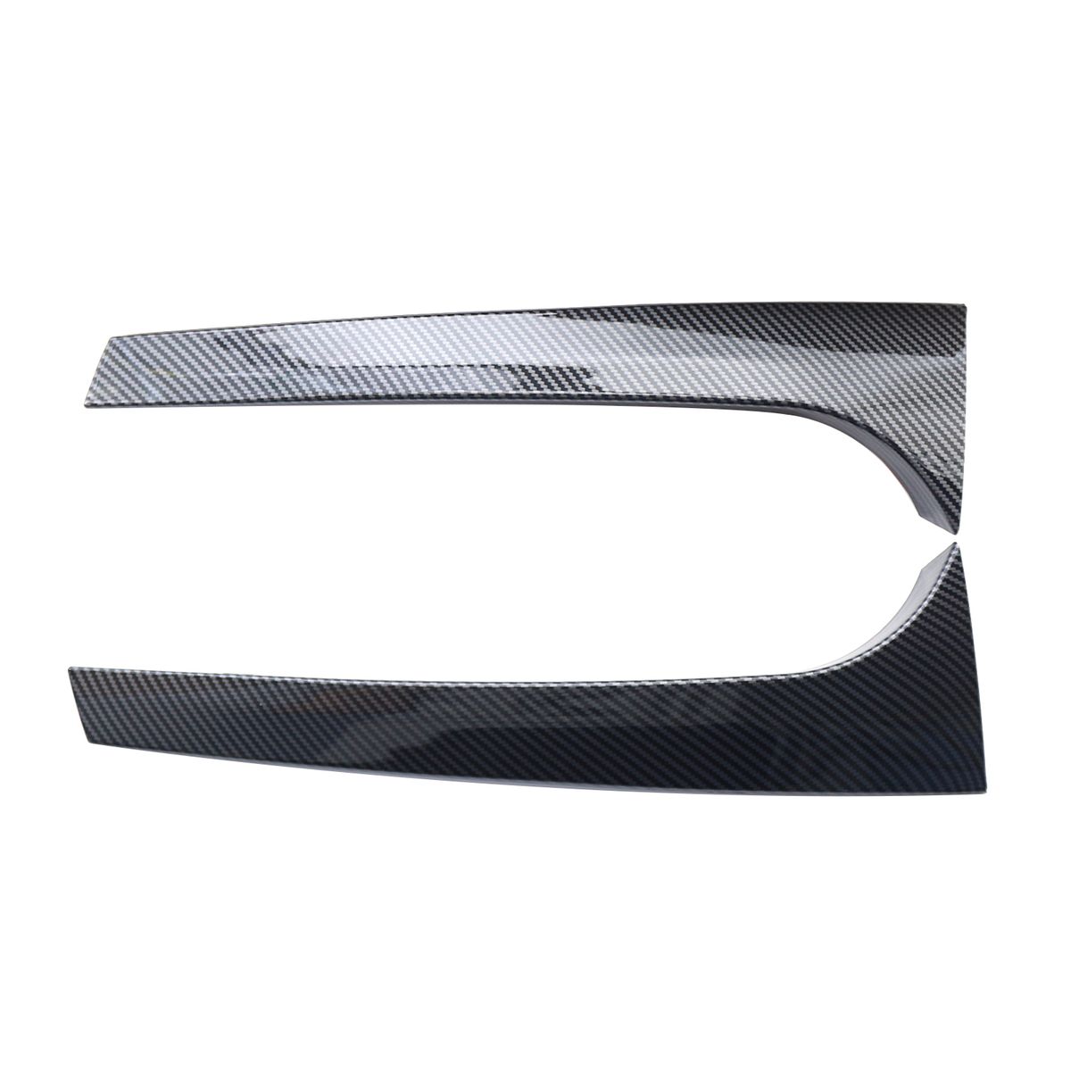 Car Rear Window Side Spoiler Wing Canard Splitter For Skoda