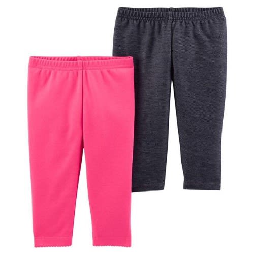 Child Of Mine Newborn Baby Girl 2 Pack Trouser Pant