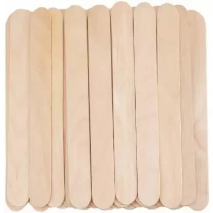 Hard Wax Wooden Stick For Full Body Hair Removal - Waxing Sticks Strips-50g