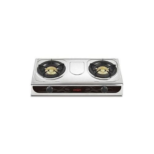 Double Burner Stainless Gas Cooker