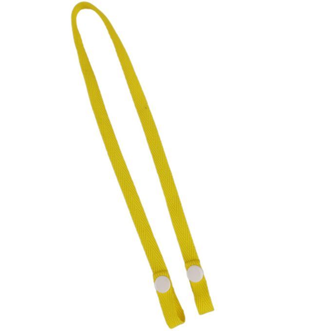 Rope Extension Belt Ear Prote Tion Belt Hanging Ne K Windproof Anti-drop-yellow