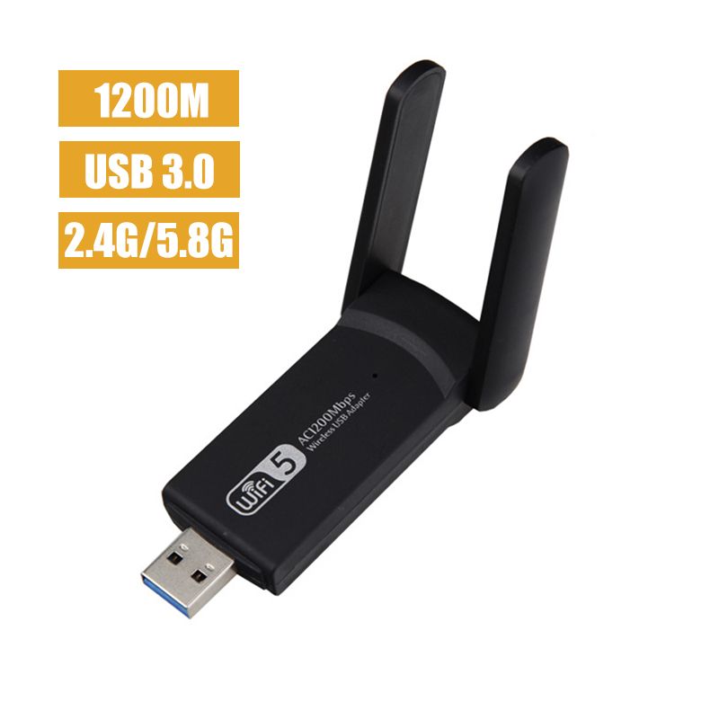 1200Mbps Fast Wireless USB Wifi Adapter Free Driver USB 3.0