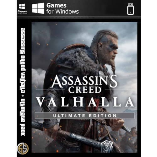 Assassin's Creed: Valhalla Ultimate Edition PC Game + Hard Drive + Free Gift