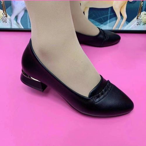 Women Shoes Soft Bottom Pointed Toe Flat Office Girls Shoes