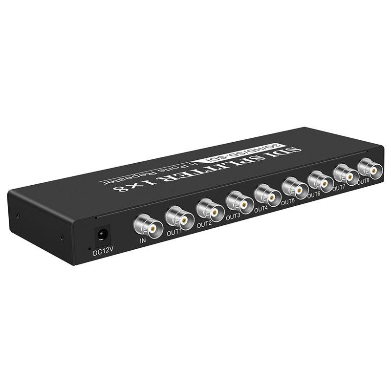 1 In 8 Out SD-SDI / HD-SDI / 3G-SDI Video Splitter