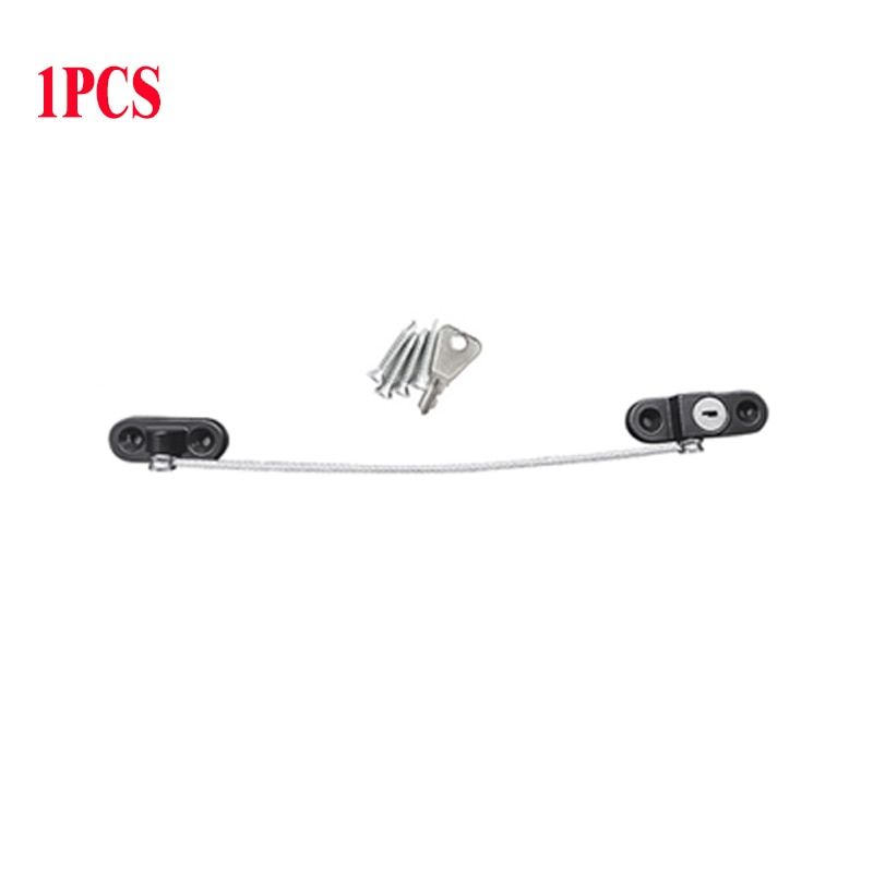 8 Pcs Baby Safety Locks Plastic Child Window Restrictor Infant Security Lock Safety Kids Prevent Children Falling Window Locks