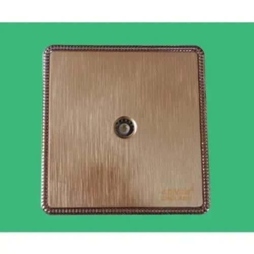 Tv Socket - Gold