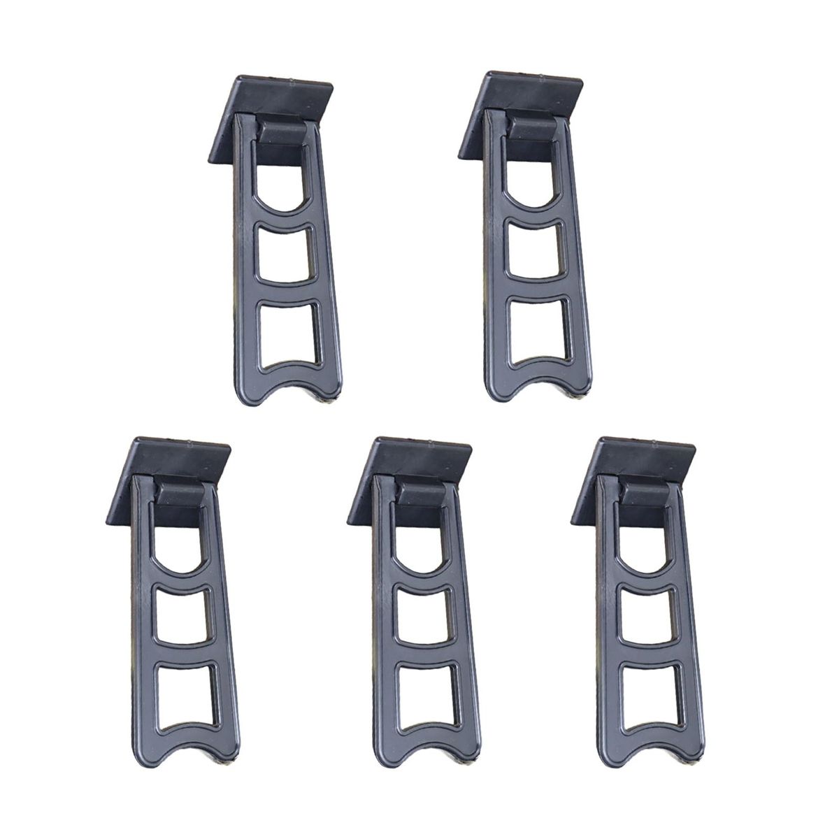 5Pcs Picture Frame Rack Heavy Duty Picture Frame Stand Black