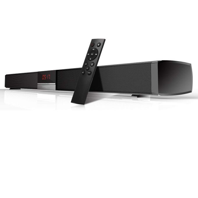 HomeTheater Beam Bluetooth SoundBar SR100Plus InbuiltWoofer HT