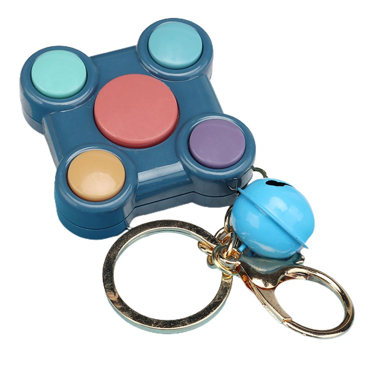 Memory Machine Pocket Memory Machine Toy Keychain Dark Blue