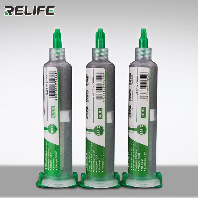 3pcs RELIFE RL-403 Solder Paste Flux No- Original Soldering Paste For Phone Sn63/Pb67 Repair Tool 183℃ High Quality