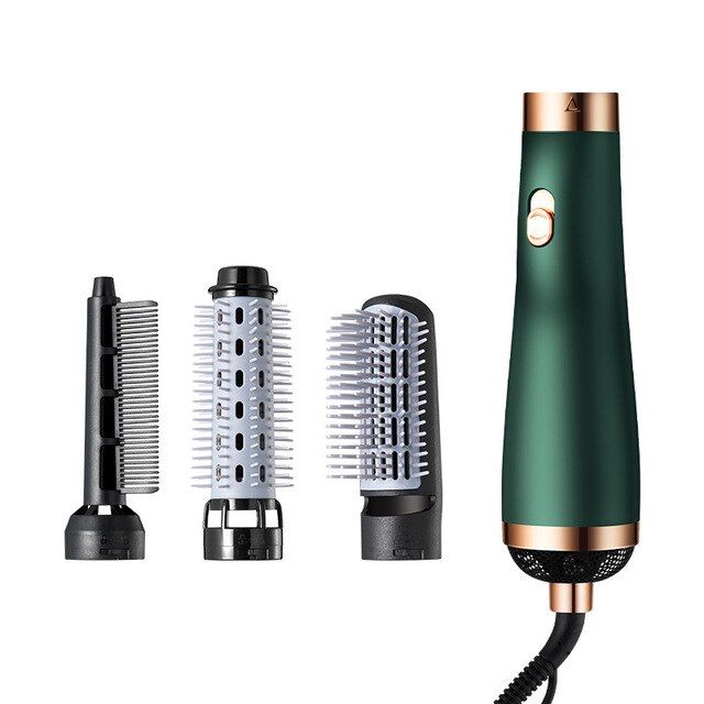 3in1 Ionic Hair Dryer Brush Styler Volumizer  Air Brush Blow Dryer Brush Hair Styler Hair Dryer Comb Electric Dry  Curler