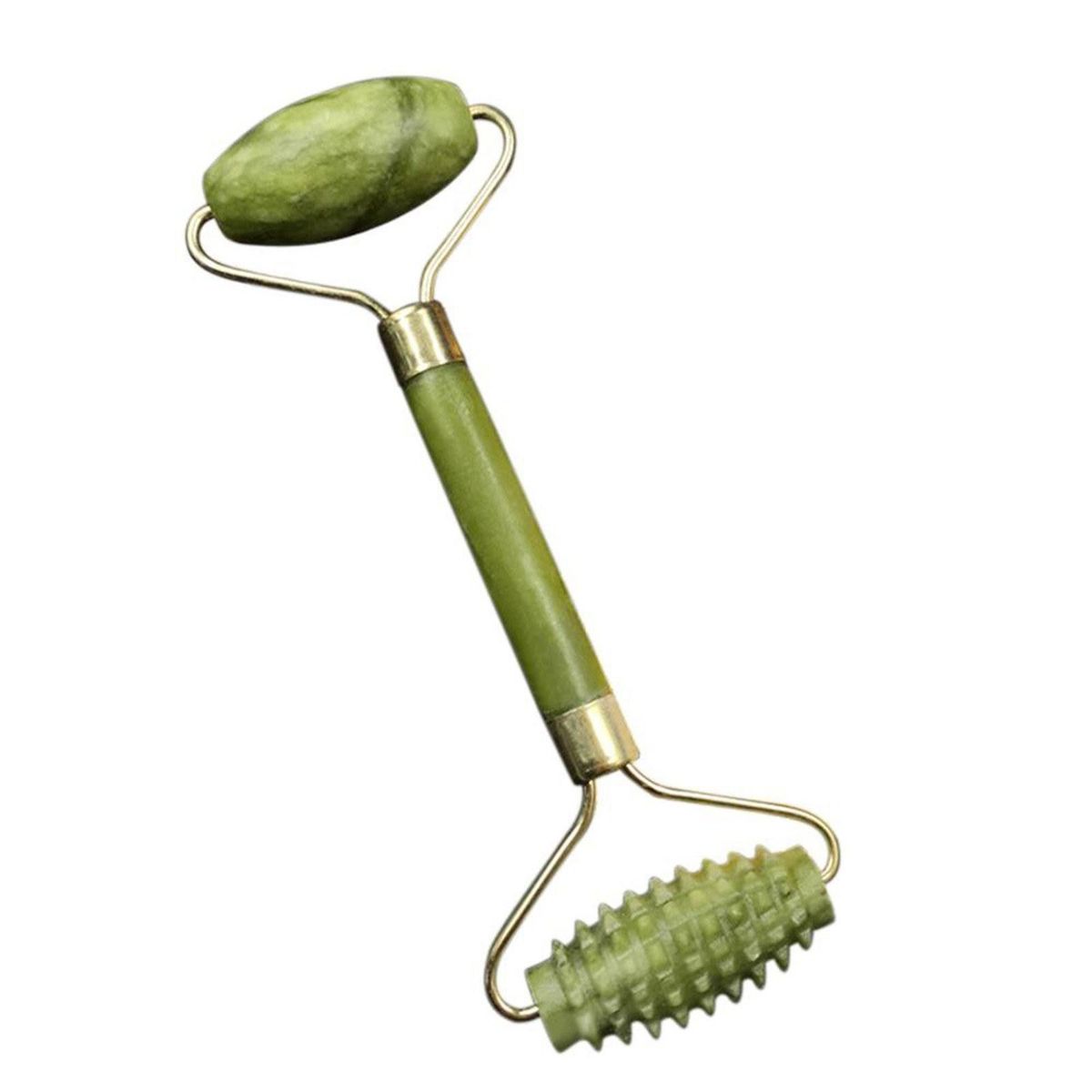 Jade Roller Skin Scraper Jade Stone Facial Set Facial Skin Care Anti-aging Puffy Eyes Massager Reduce Neck Wrinkle Beauty Roller