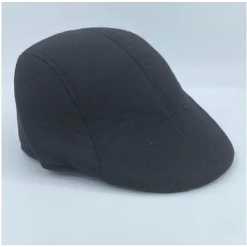 Men's Outdoor Papa's Cap - Panama Kangol Hat Flat Cap - Ash Grey