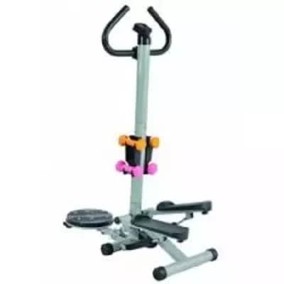 Standing Stepper With Dumbbell And Twister For Waist Strength
