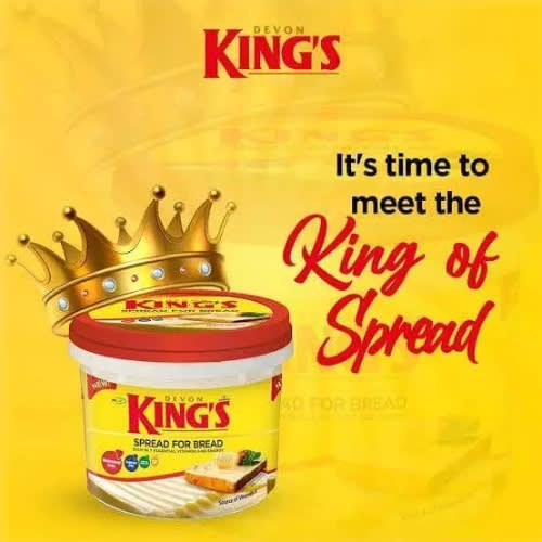 Devon Kings Lowfatspread 250g Per Unit X 3 Pieces