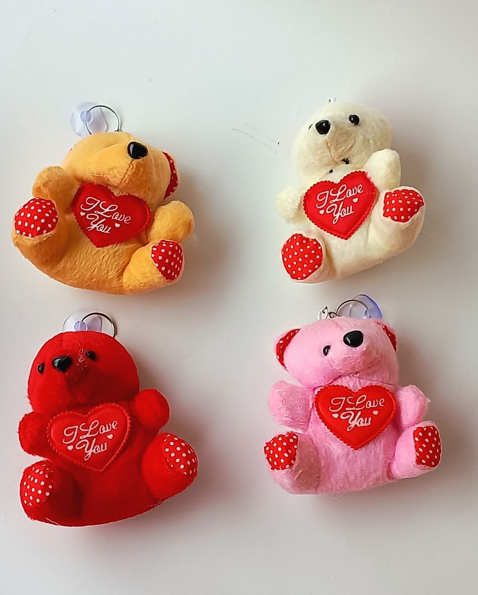 4 Pieces Key Chain Teddy Bear