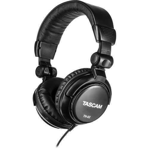 Th-02 Closed Back Studio Headphones - Black