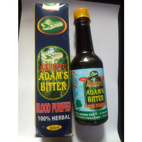 Asheitu Adam's Bitters - Blood Purifier - 300ml X 12pcs