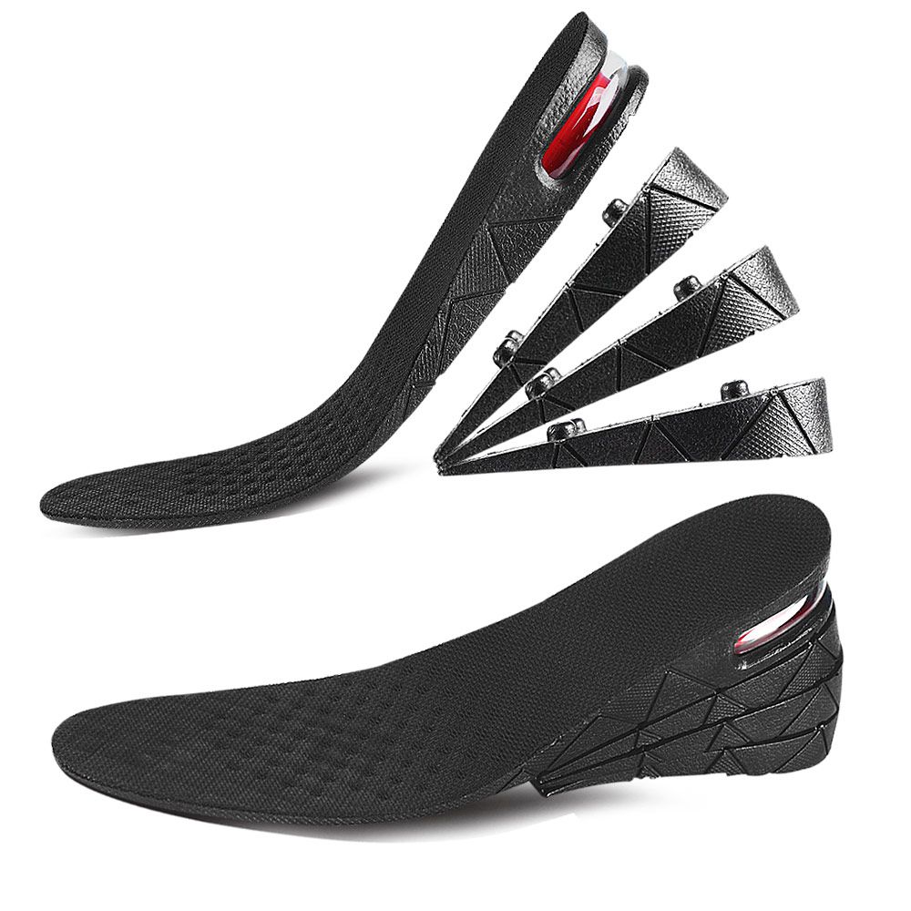 1 Pair Height Increase Shoe Insoles Air Cushion Heel Insert For Men And Women