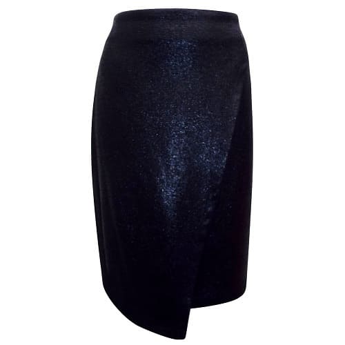 Asymmetric Wrap Skirt