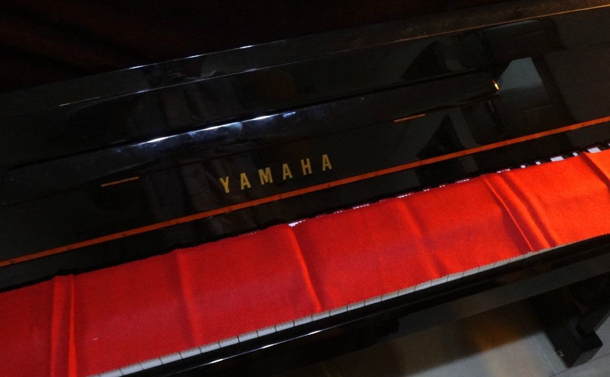 Piano Keyboards Cover For 88 Keys Standard-red