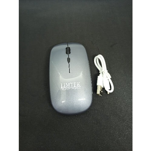 Rechargeable Wireless Silent Fast Mouse For All Computers - Grey