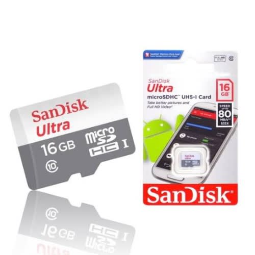 Ultra Memory Card -16GB -80mb/s Speed