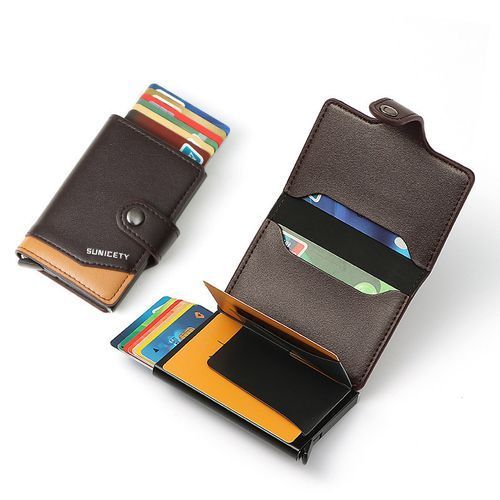 PU Leather Card Holder Case