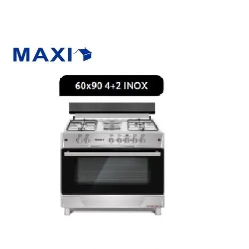 Gas Cooker -60cm *90cm -4Gas +2Electric - Inox