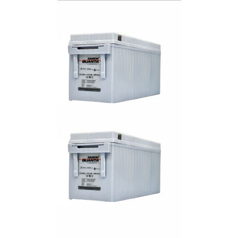 Amaron Quanta Inverter Battery - 2 Units -12v/200ah