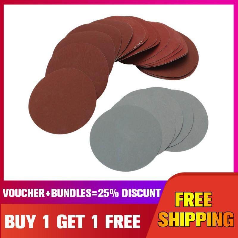 25pcs 5 Inch Sanding Discs Sanding Paper 800/1000/1500/2000/3000 Grit Sand Paper