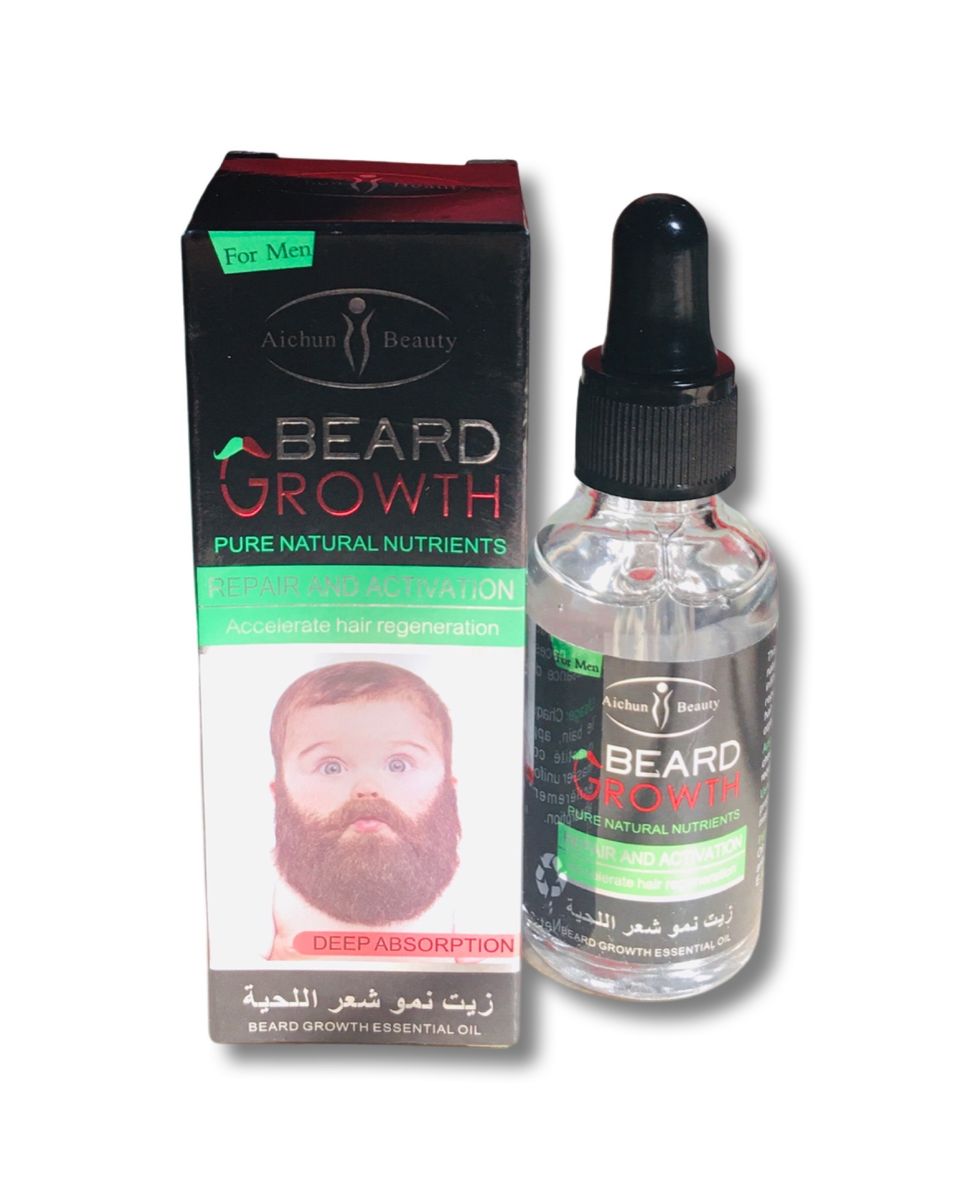 Beard Growth Oil For Instant Hair Growth (For Men) - 30ml