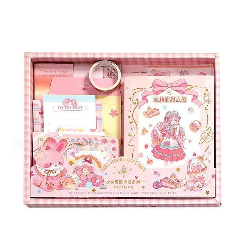 123 PCS / Set Jasmines Dessert House Simple Handbook Set