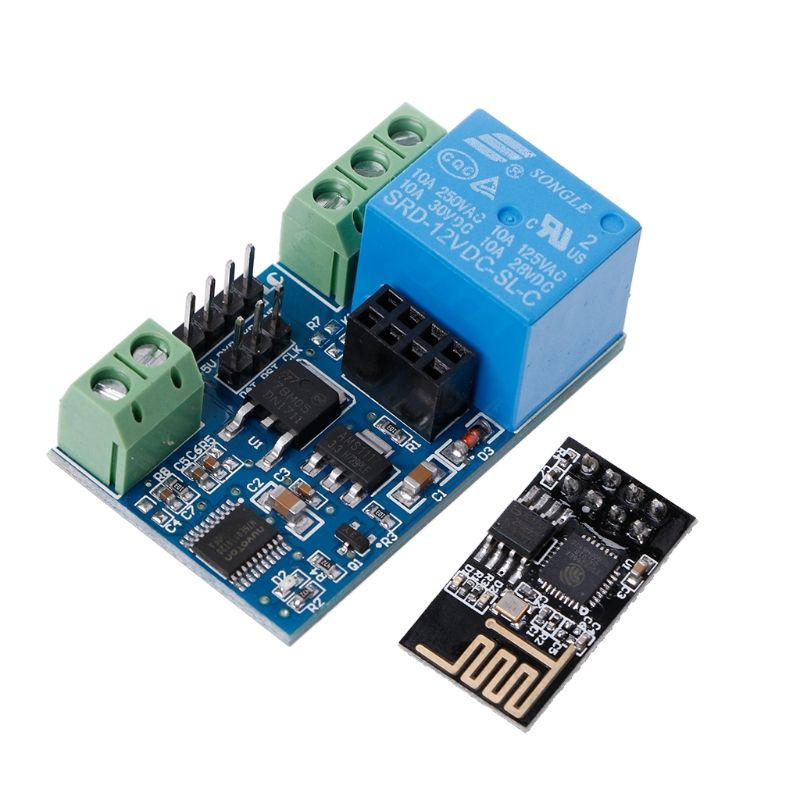 Circuit Accessories WIFI Breakers 12V Relay ESP8266 2Bit