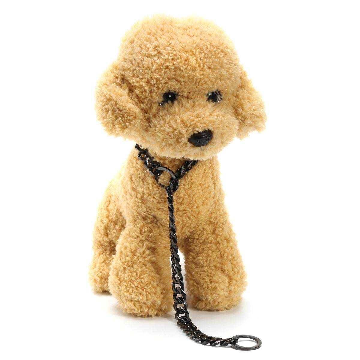 Big 15mm Black Curb Cuban Link 316L Stainless Steel Dog Chain Pet Collar 12-30'' 20inch