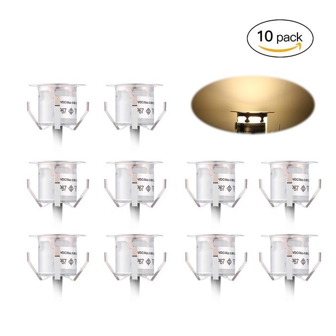 10PCS 32mm LED Deck Lights 0.6W 500LM SMD2835 Small